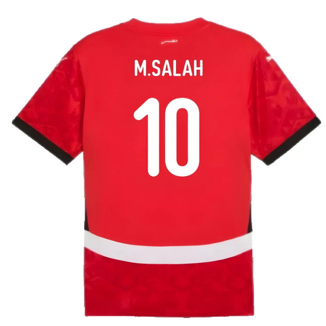 2024-2025 Egypt Home Shirt (M.Salah 10)-SoccerKits Hub | Buy Soccer Jerseys Online